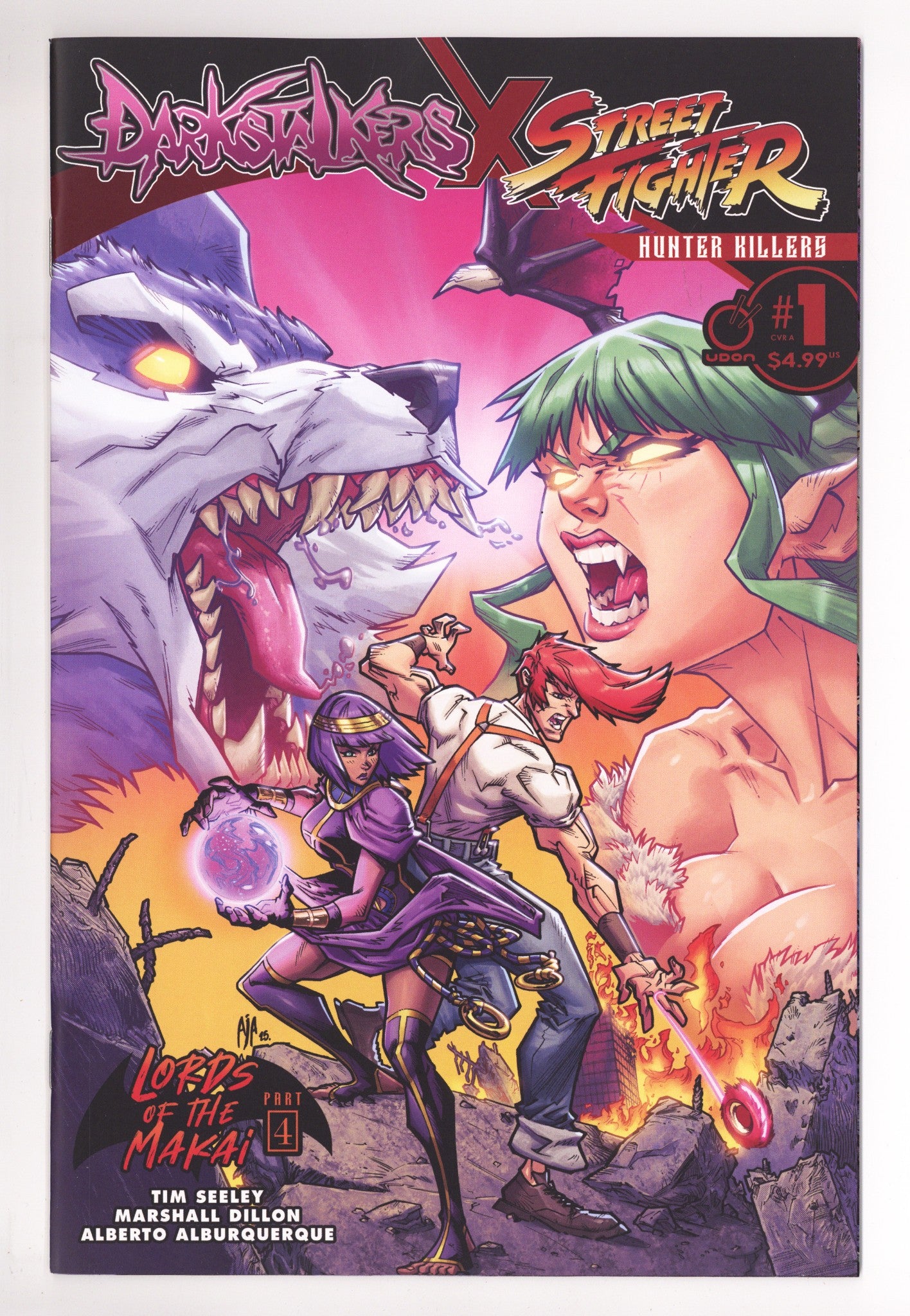 Darkstalkers X Street Fighter Hunter Killers 1 (2025)