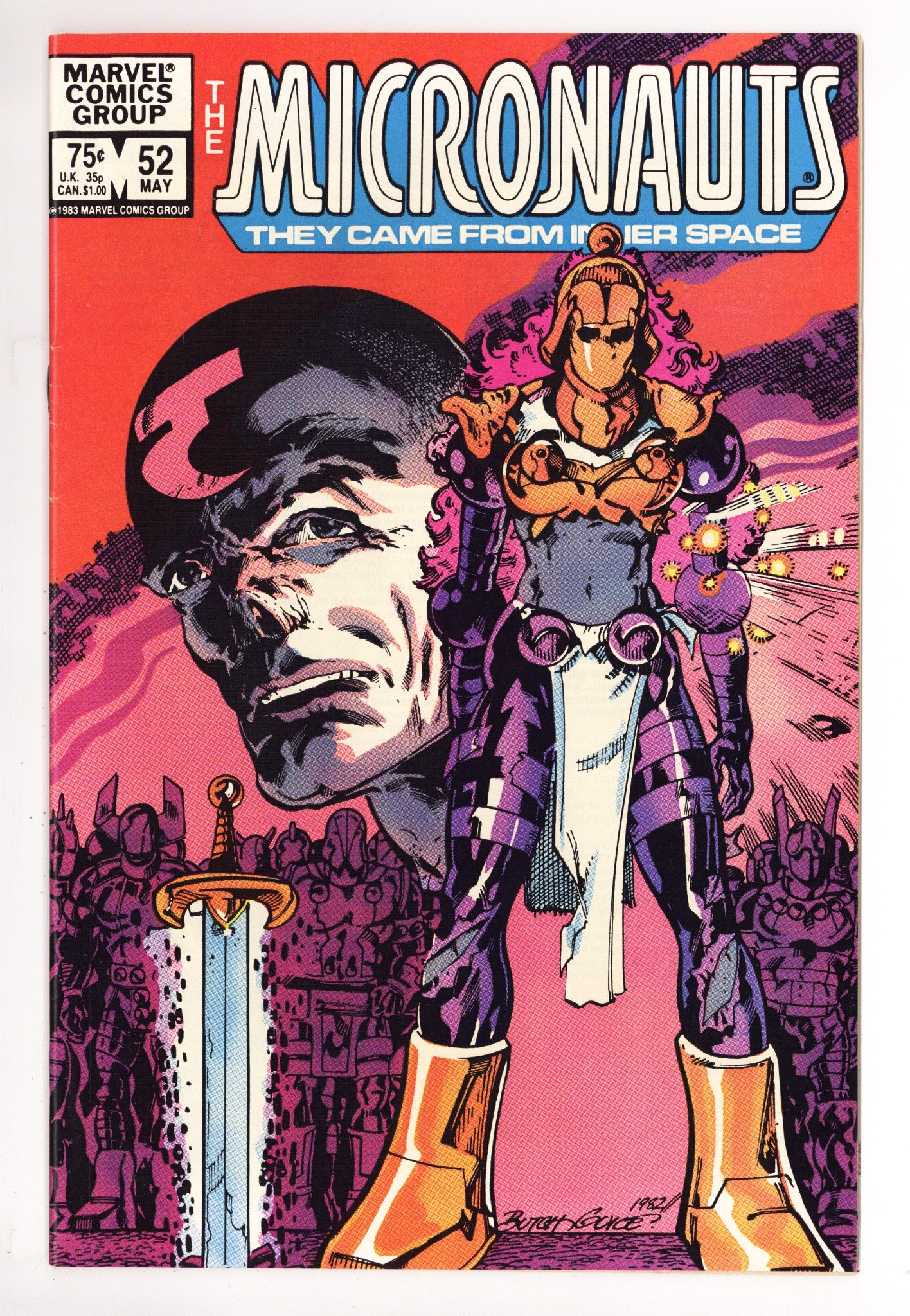 Micronauts Vol 1 52 Mid Grade (1983) 