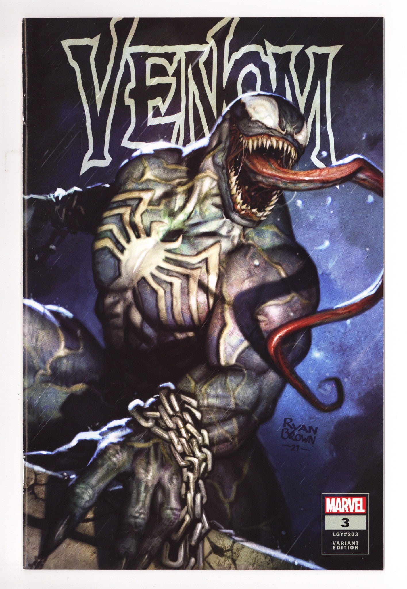 Venom Vol 5 3 (203) High Grade (2022) Brown Exclusive Variant 