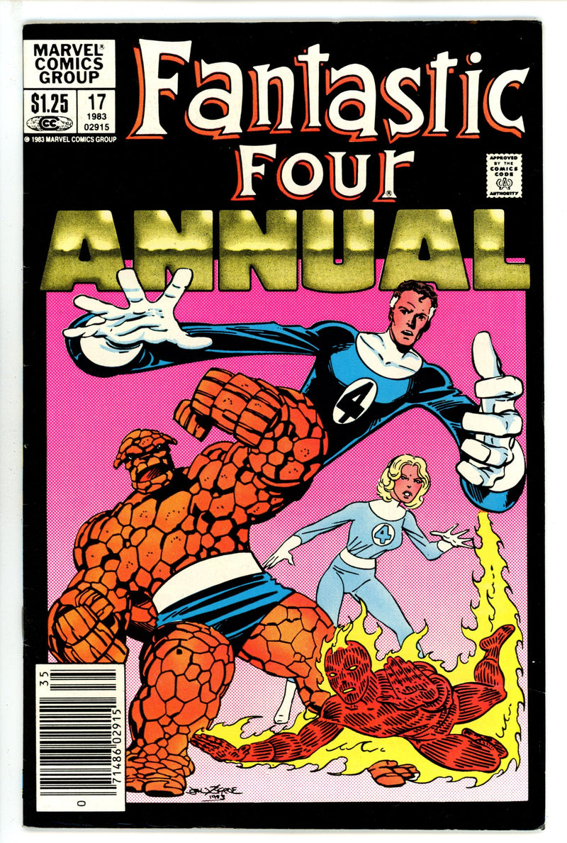 Fantastic Four Annual 17 Canadian Variant FN (1983)