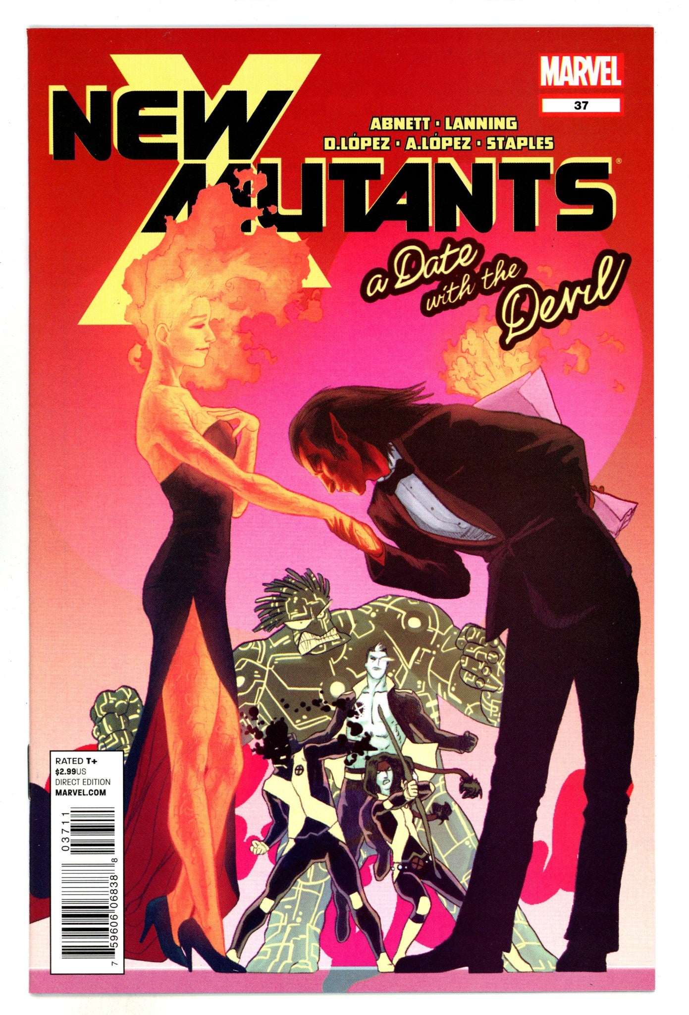 New Mutants Vol 3 37 High Grade (2012) 