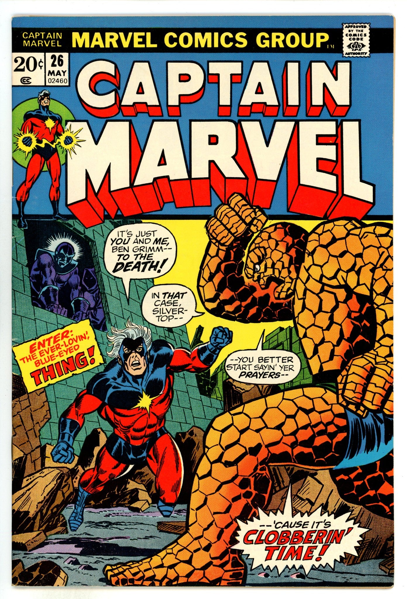 Captain Marvel Vol 1 26 VF- (7.5) (1973) 