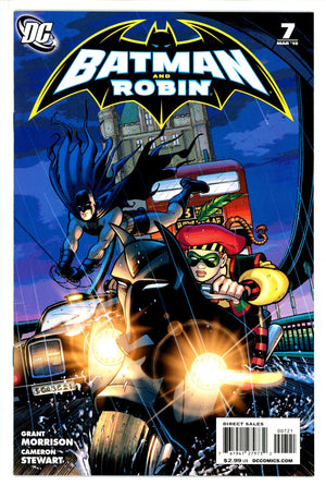 Batman and Robin Vol 1 7 High Grade (2010) Stewart Incentive Variant