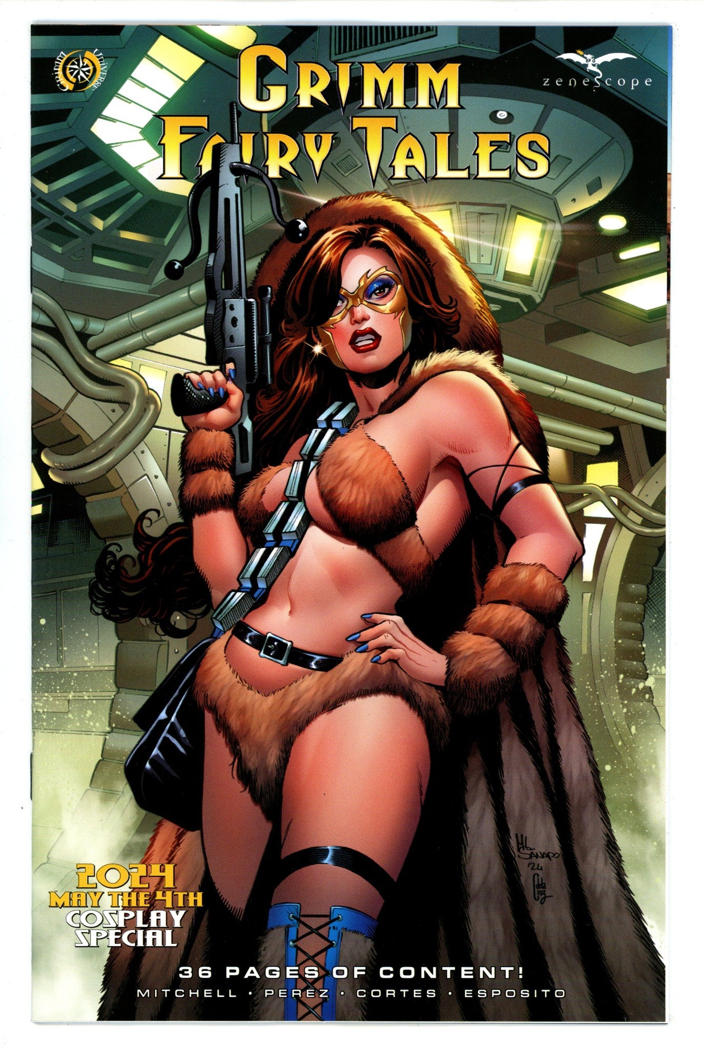 Grimm Fairy Tales Presents 2024 May 4th Cosplay Pinup Special 1 Sanapo Variant (2024)