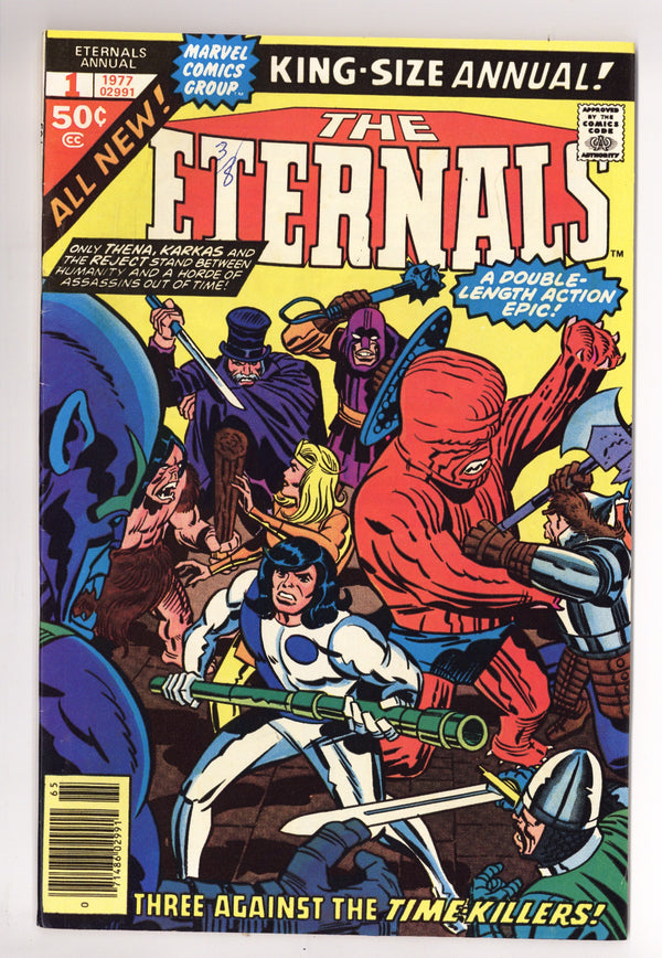 The Eternals Annual Vol 1 1 VF- (7.5) (1977)