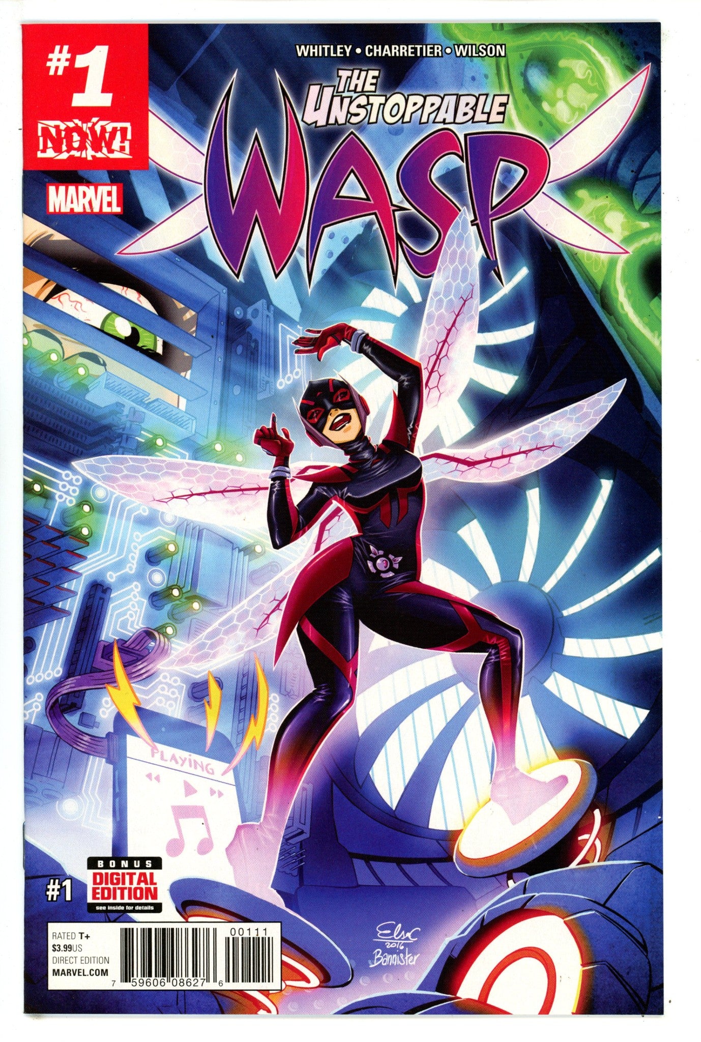 Unstoppable Wasp Vol 1 1 High Grade (2017) 