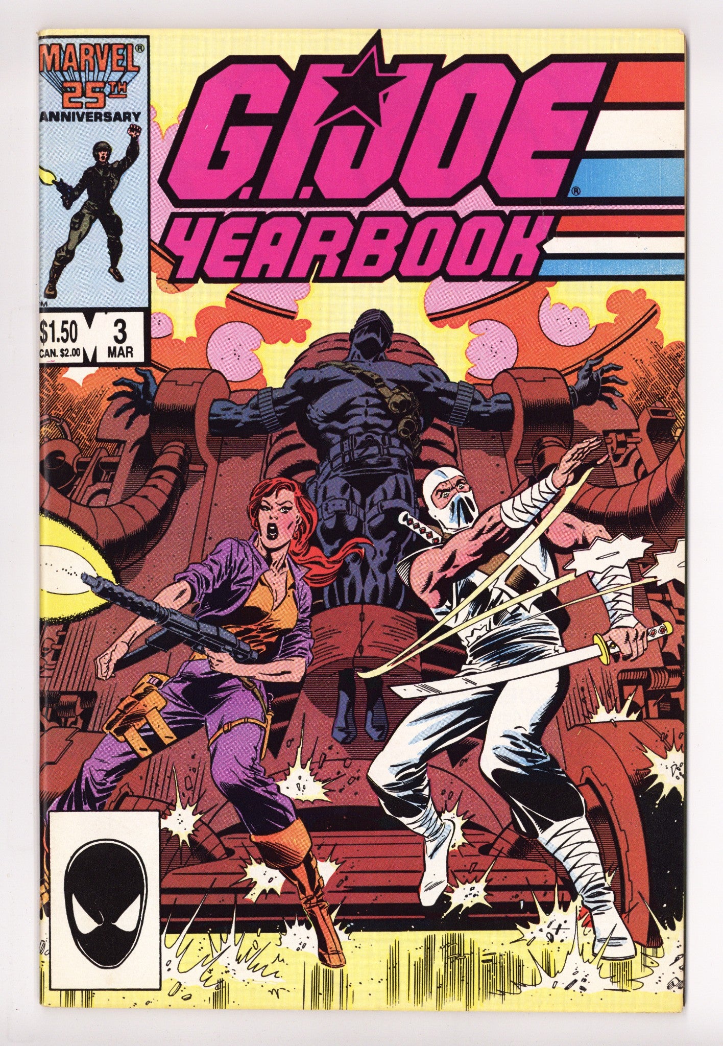 G.I. Joe Yearbook 3 Mid Grade (1987) 