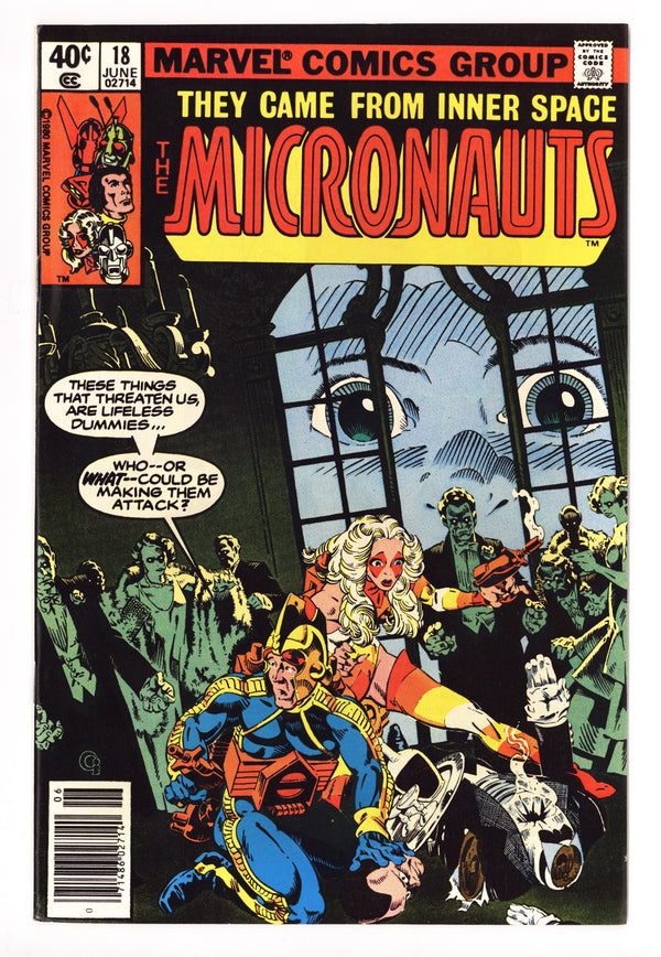 Micronauts Vol 1 18 Mid Grade (1980) Newsstand