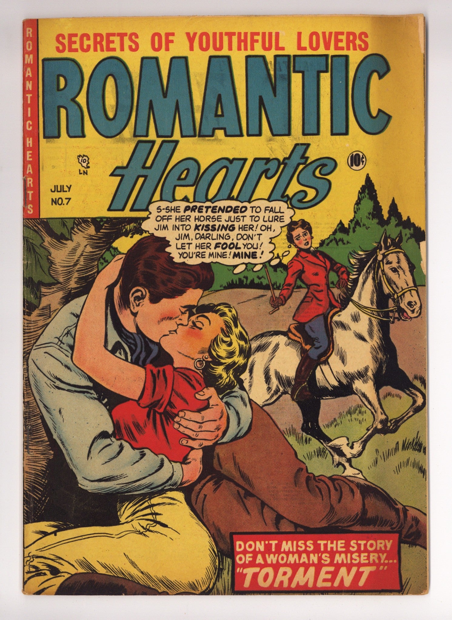 Romantic Hearts 7 VG/FN (5.0) (1954) 