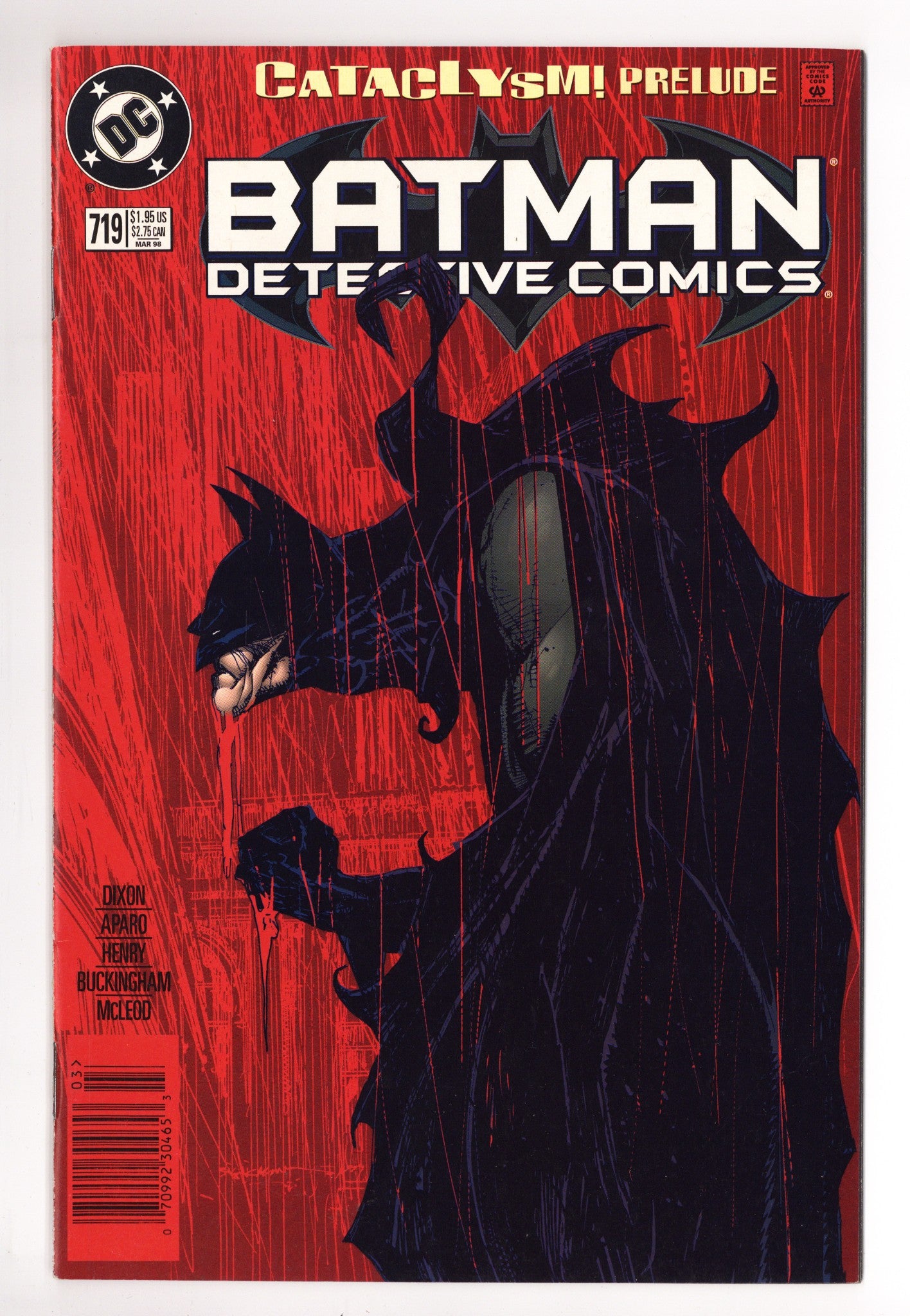 Detective Comics Vol 1 719 Mid Grade (1998) Newsstand 