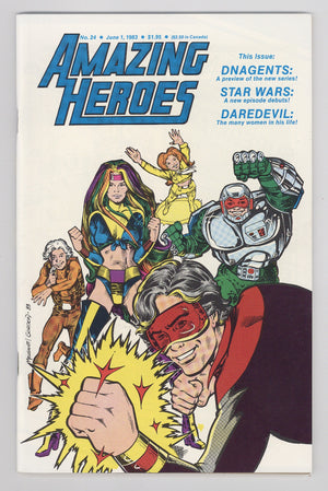 Amazing Heroes 24 VF/NM (9.0) (1983) 