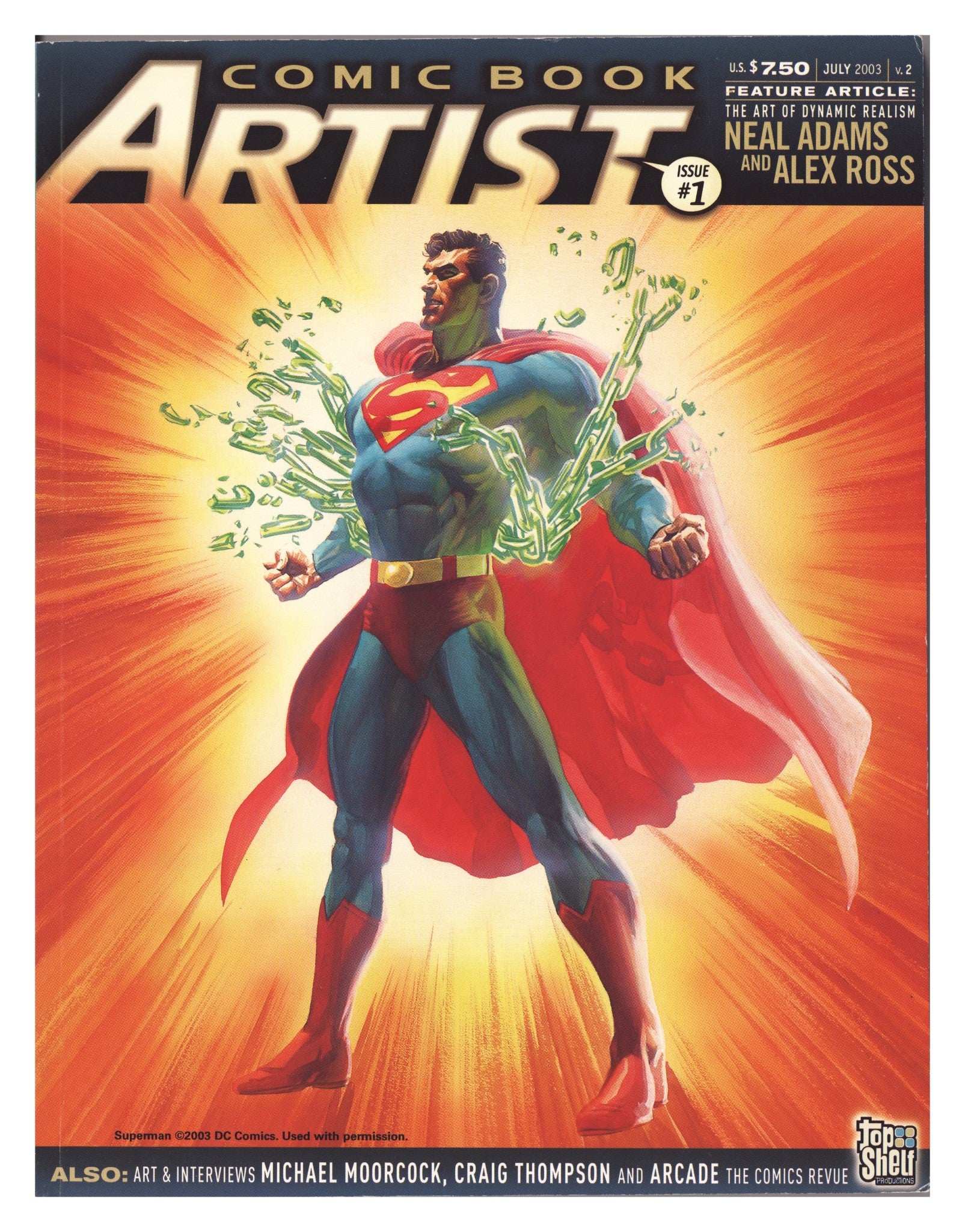 Comic Book Artist Vol 2 1 FN/VF (7.0) Colour Touch (2003) 