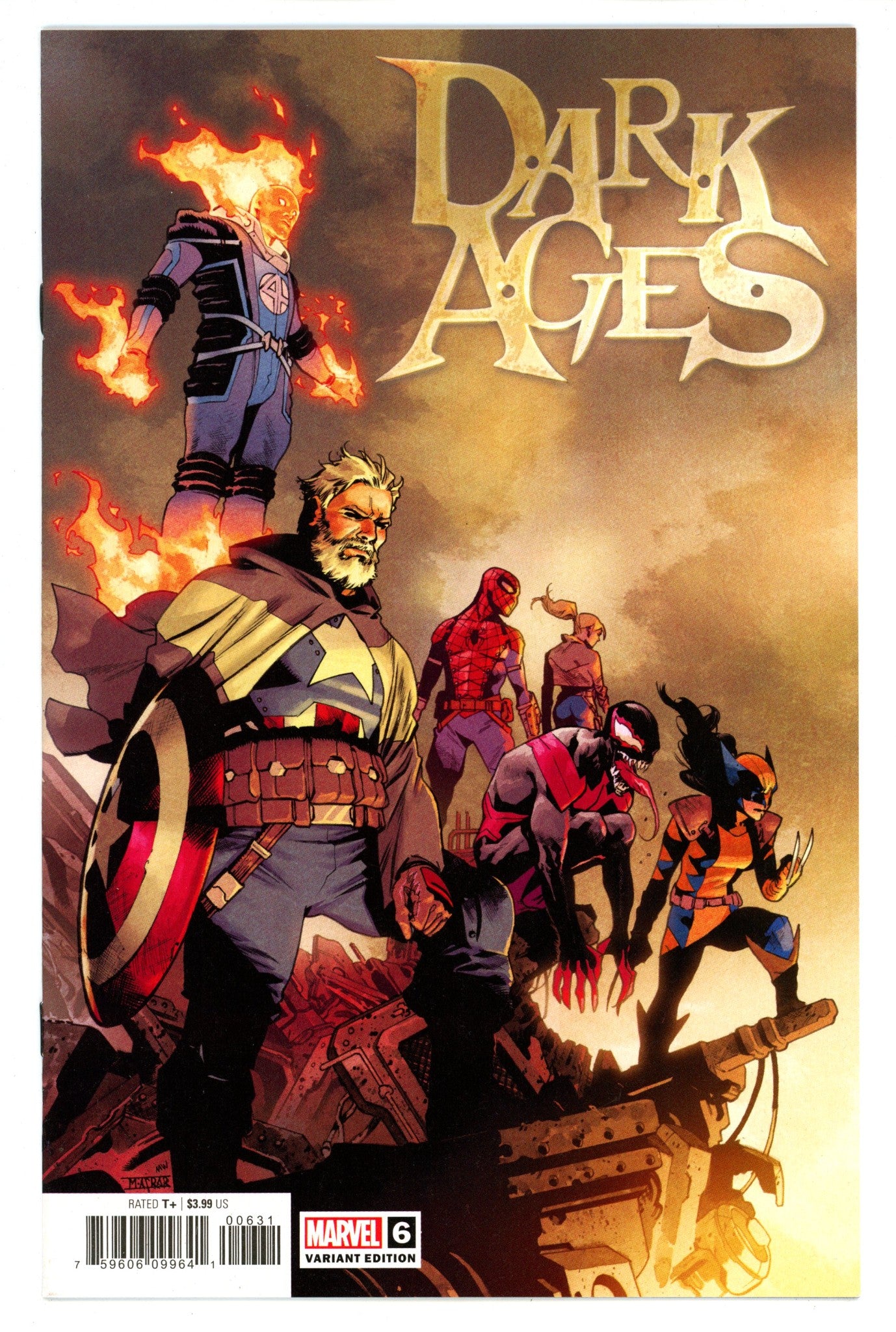 Dark Ages 6 High Grade (2022) Asrar Variant 