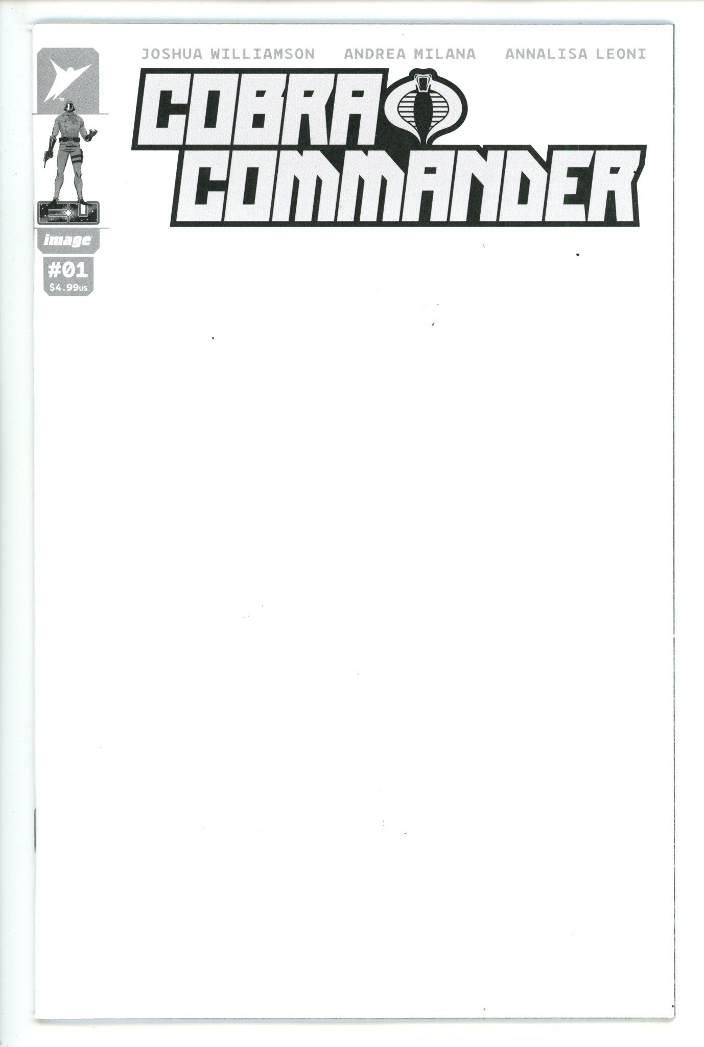 Cobra Commander 1 Blank Variant (2024)