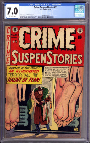 Crime SuspenStories Vol 1 11 CGC 7.0 (FN/VF) (1952)