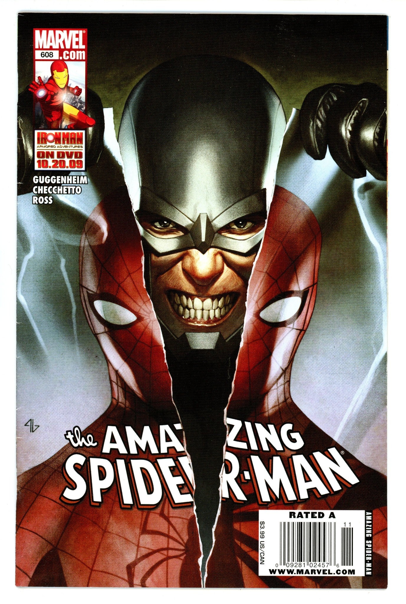 The Amazing Spider-Man Vol 2 608 VG+ (4.5) (2009) Newsstand 