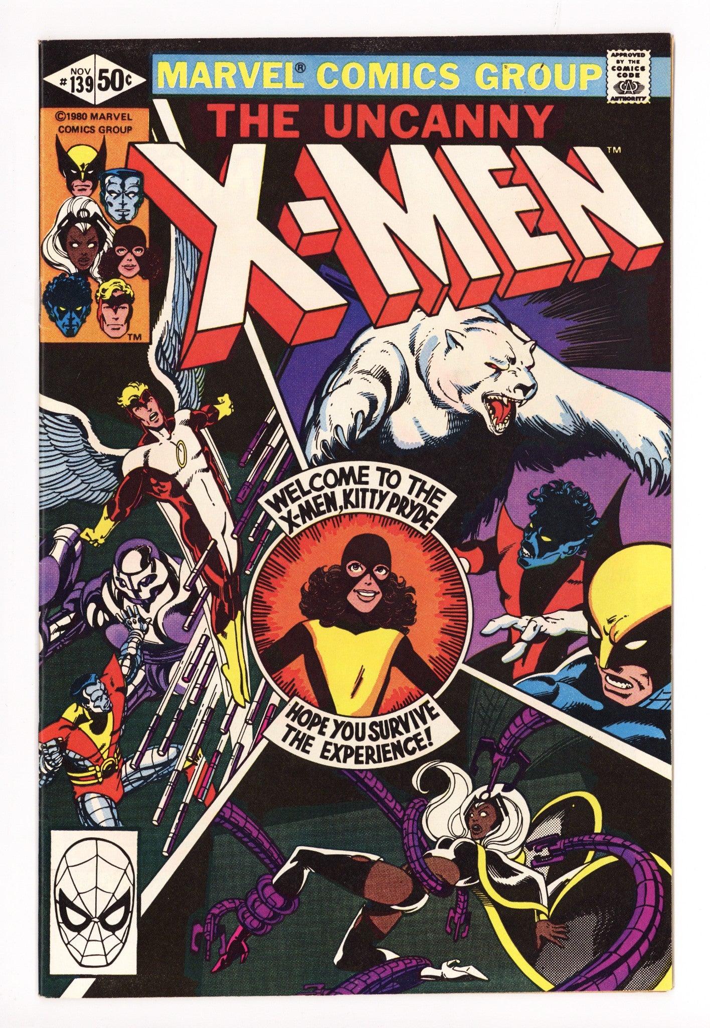 The X-Men Vol 1 139 VF/NM (9.0) (1980) Signed x1 1st Page Terry Austin 