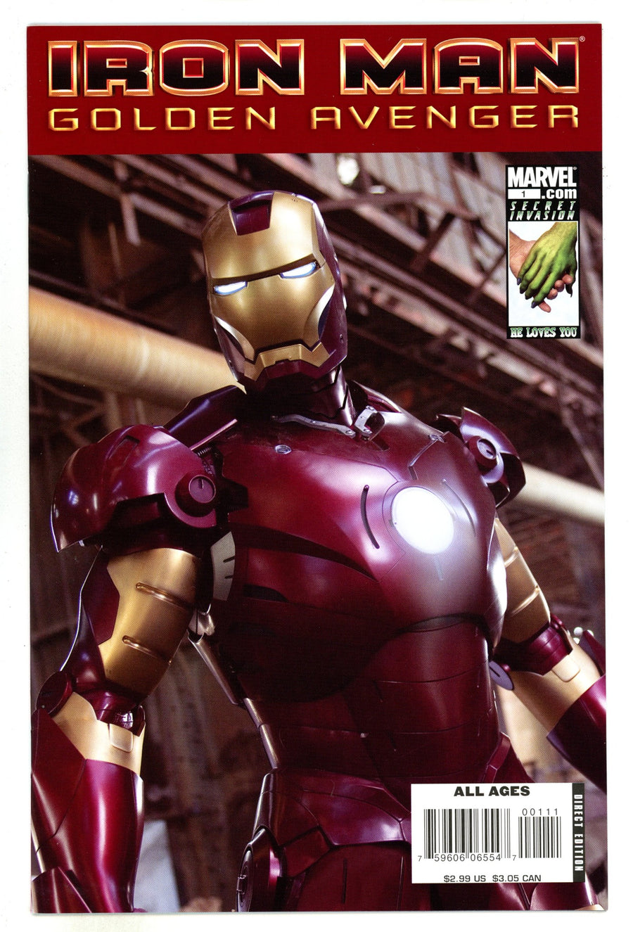 Iron Man: Golden Avenger 1 High Grade (2008) 