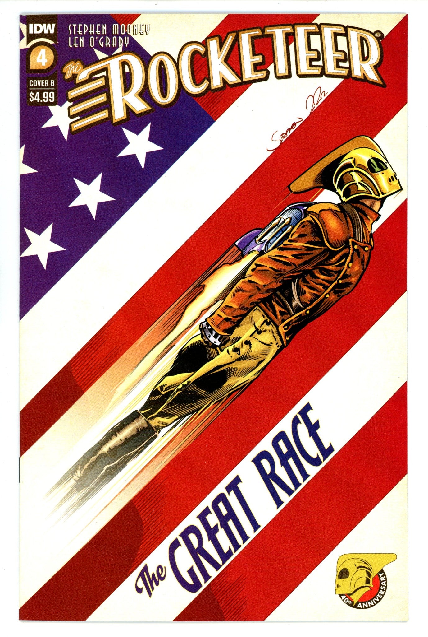 The Rocketeer: The Great Race 4 High Grade (2022) Mooney Variant 