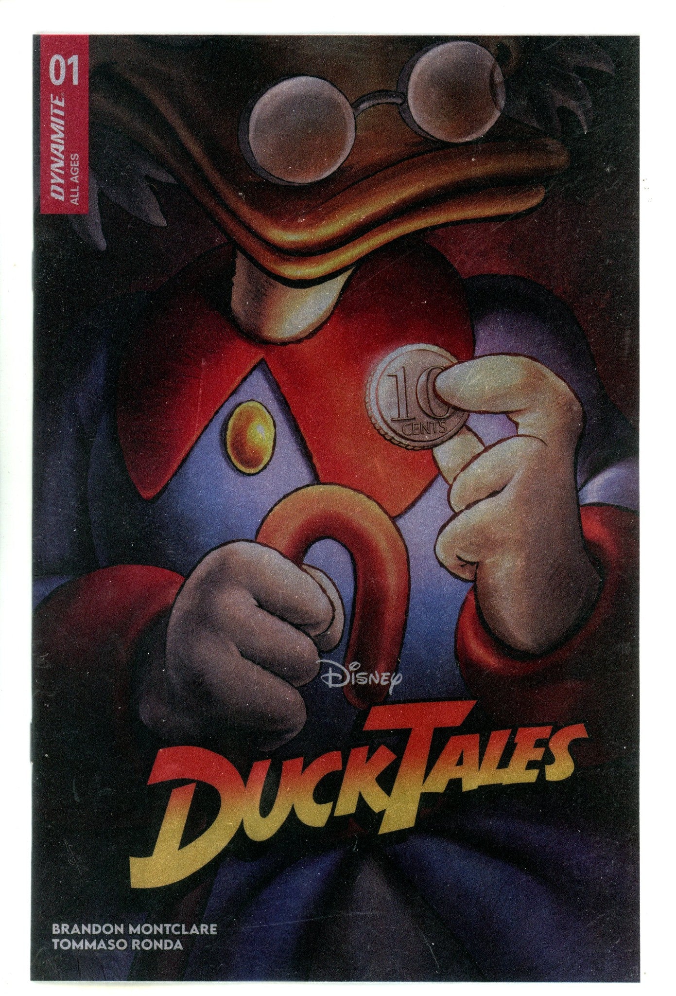 Ducktales 1 Quah Foil Incentive Variant NM+ (2024)