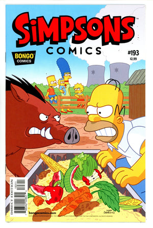Simpsons Comics 193 VF/NM (9.0) (2012)