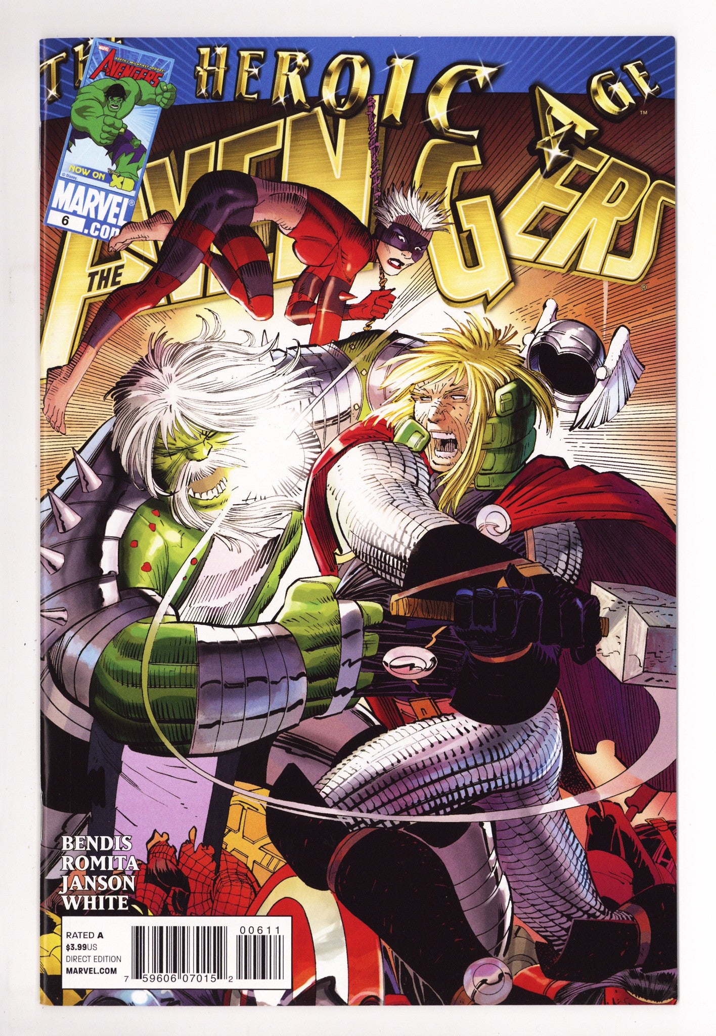 Avengers Vol 4 6  High Grade   (2010)        