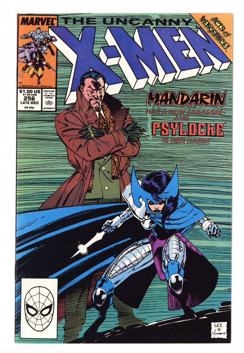 The Uncanny X-Men Vol 1 256  NM- (9.2)   (1989)        