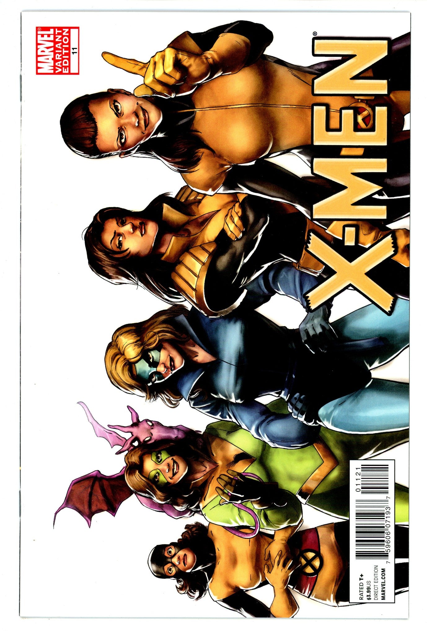 X-Men Vol 2 11 FN+ (6.5) (2011) Lopez Incentive Variant 