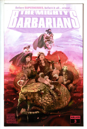 The Mighty Barbarians 3 High Grade (2023) Bufi Variant