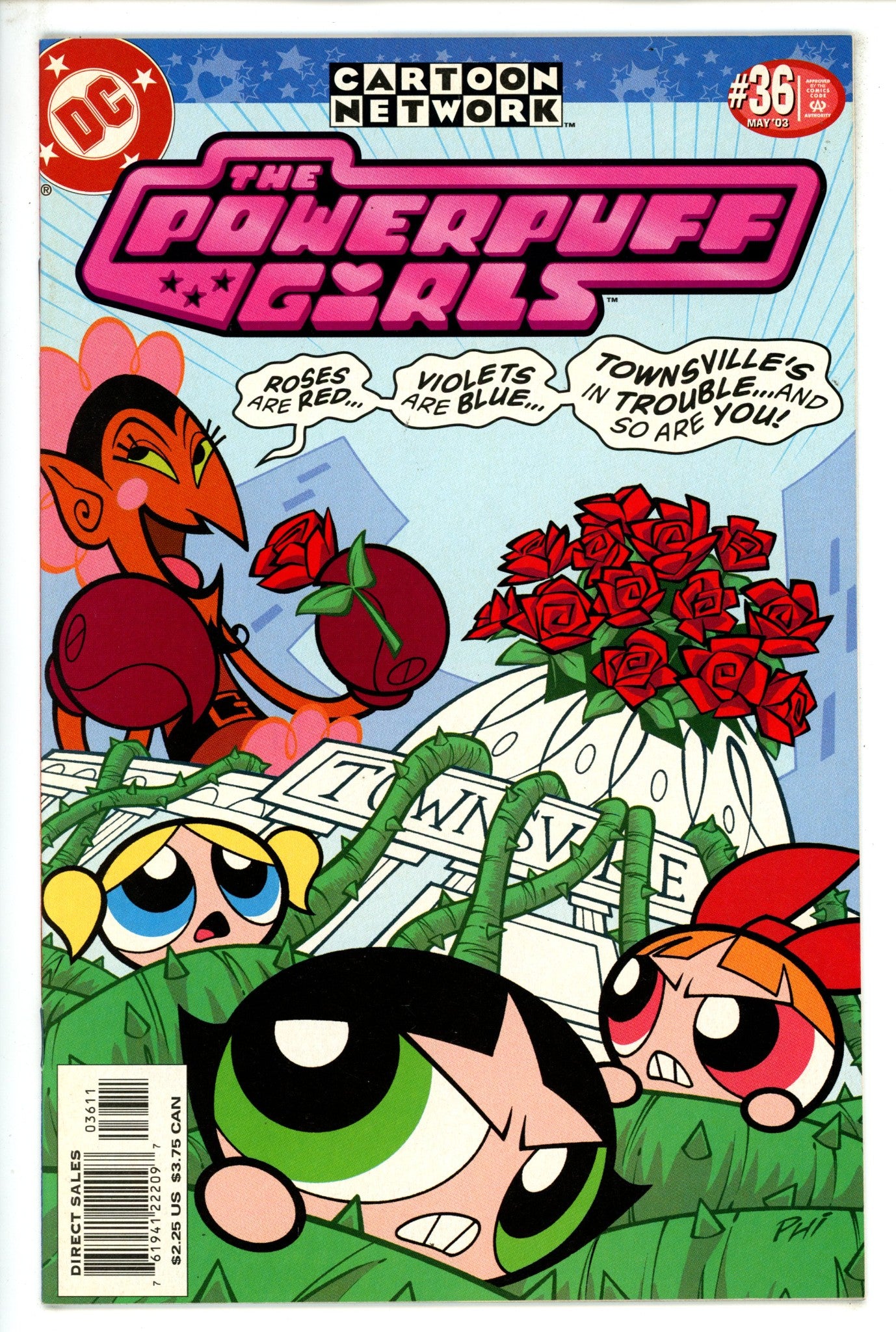 The Powerpuff Girls 36 VF/NM (2003)