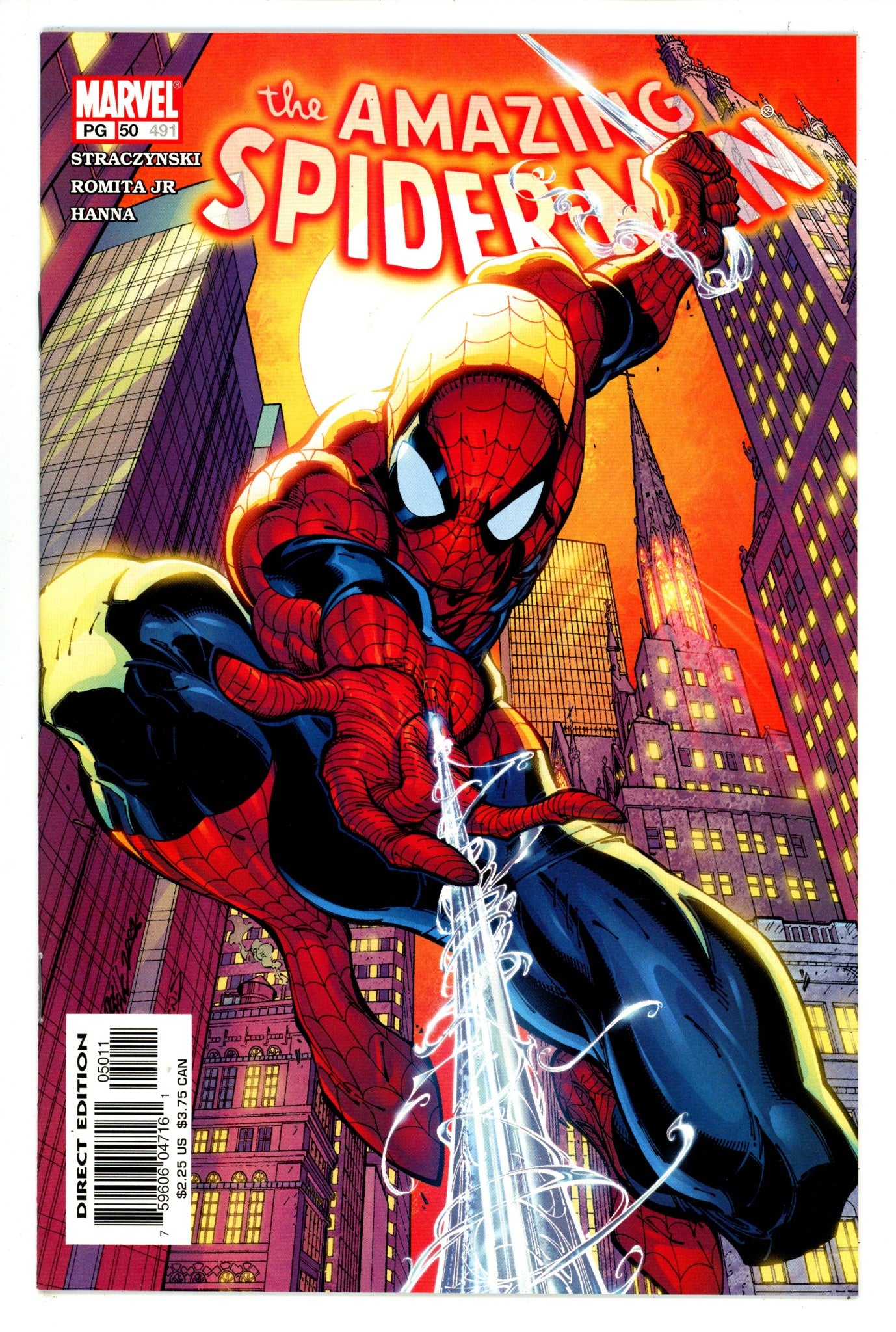 The Amazing Spider-Man Vol 2 50 (491) VF/NM (9.0) (2003) 