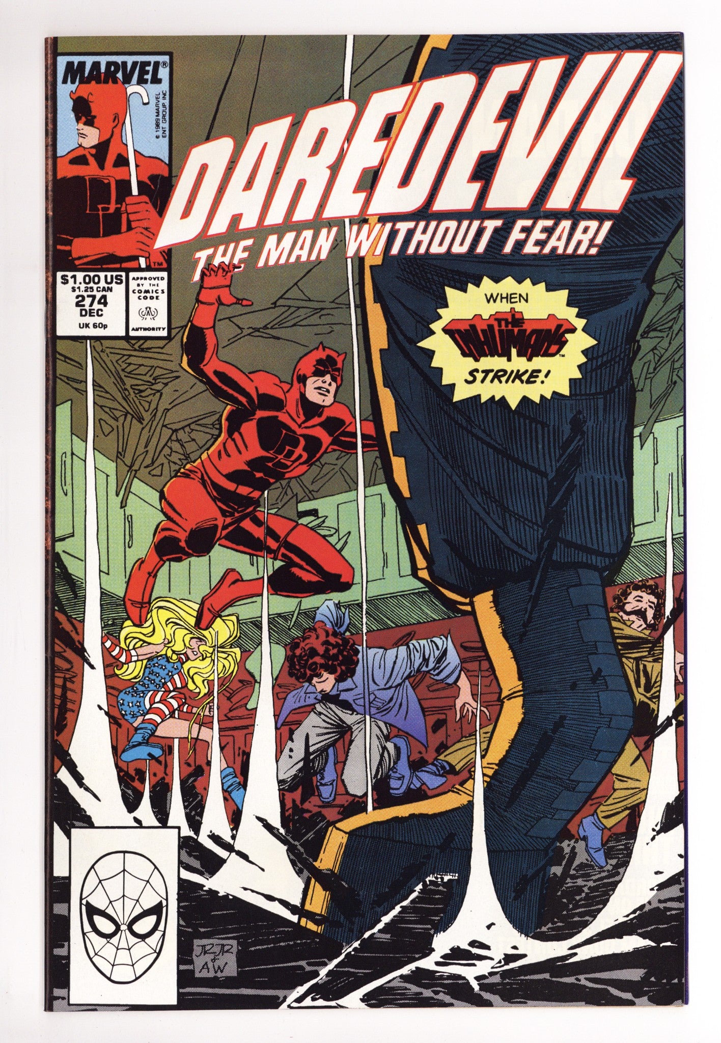 Daredevil Vol 1 274 Mid Grade (1989) 
