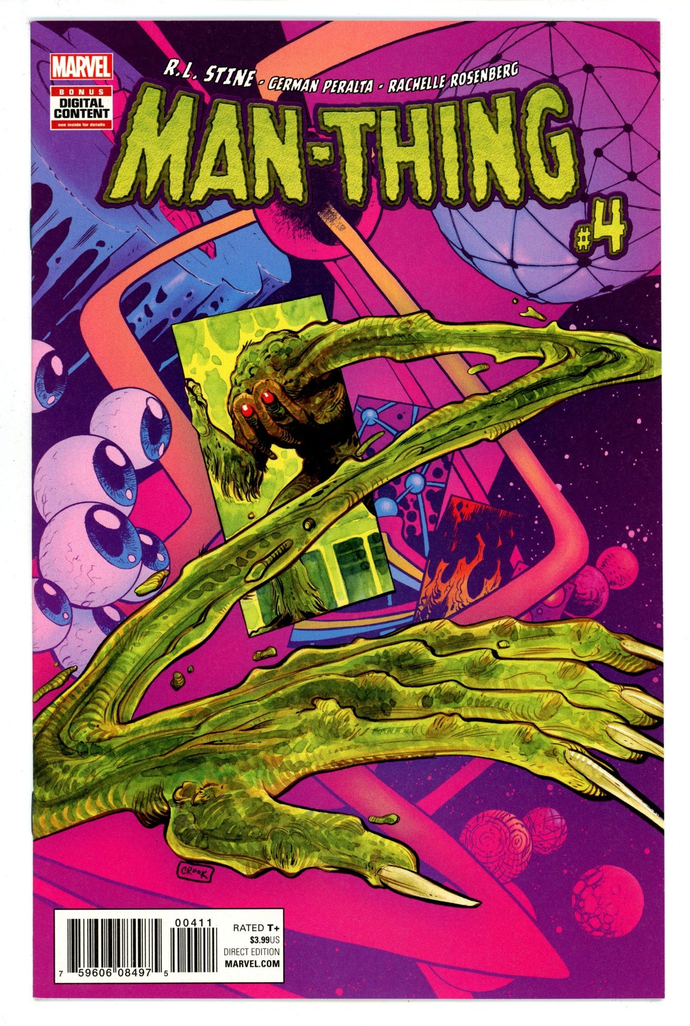 Man-Thing Vol 5 4 High Grade (2017) 