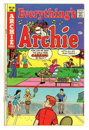 Everything's Archie 34 VG/FN (1974)