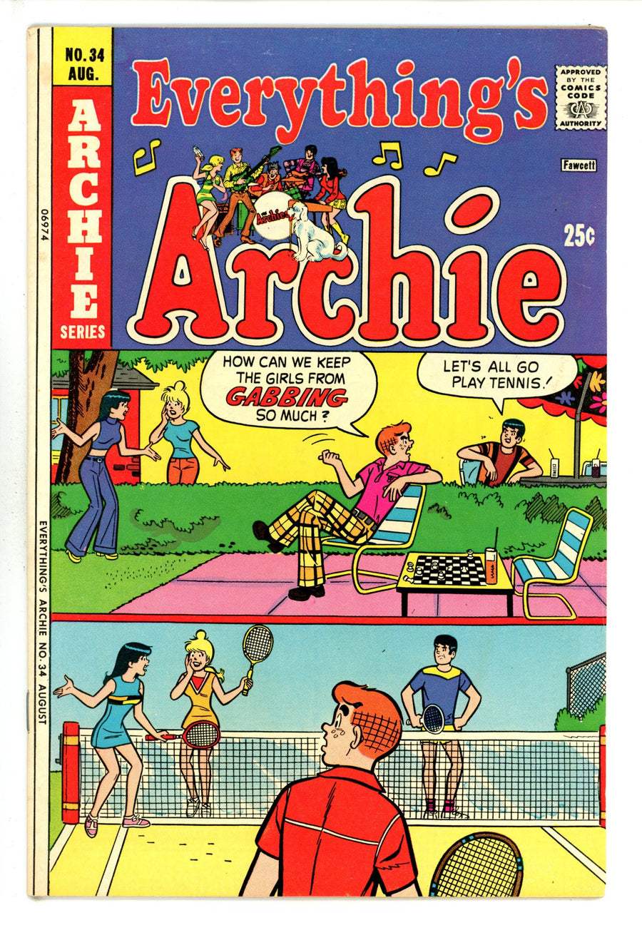 Everything's Archie 34 VG/FN (1974)