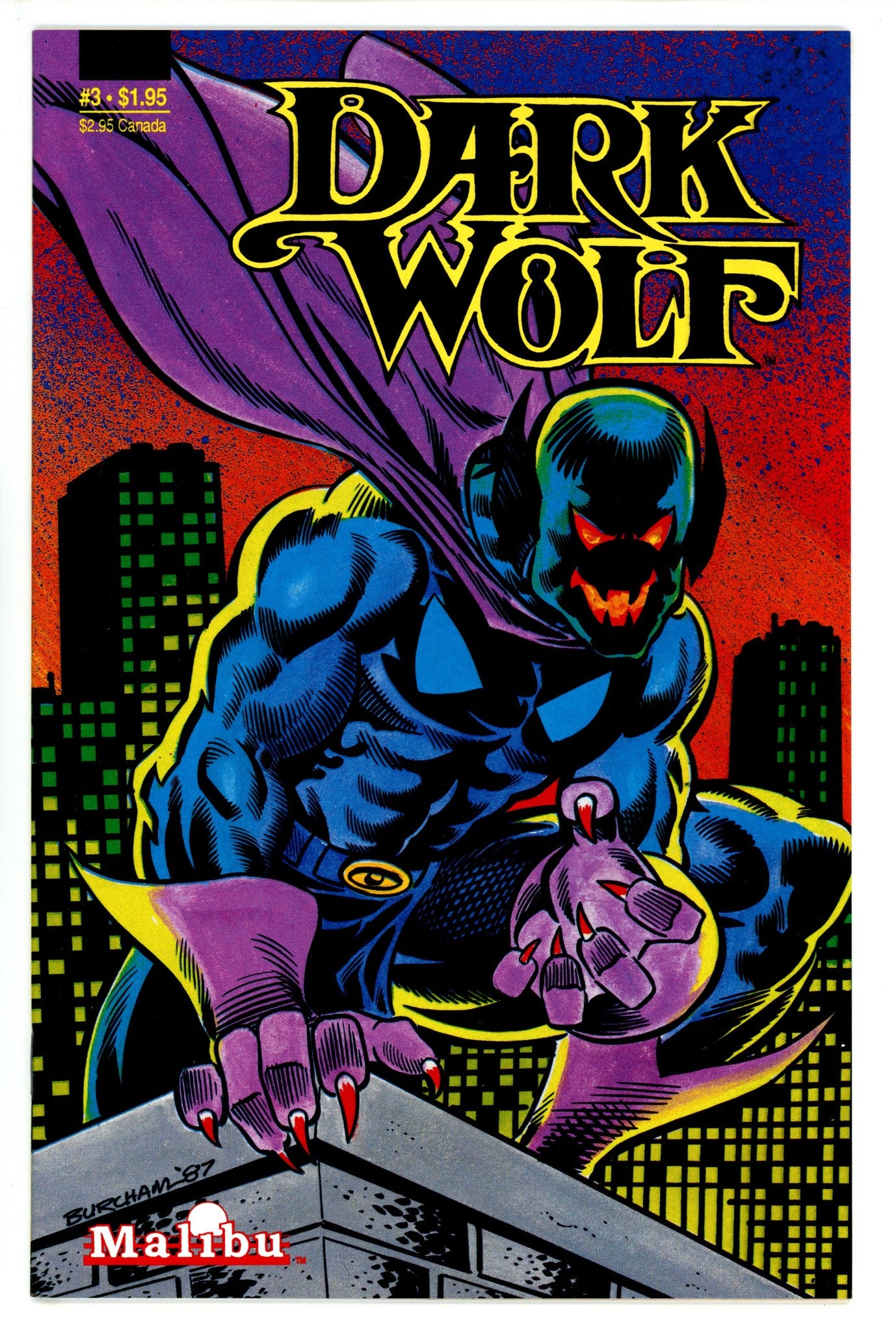 Dark Wolf Vol 1 3 (1987)