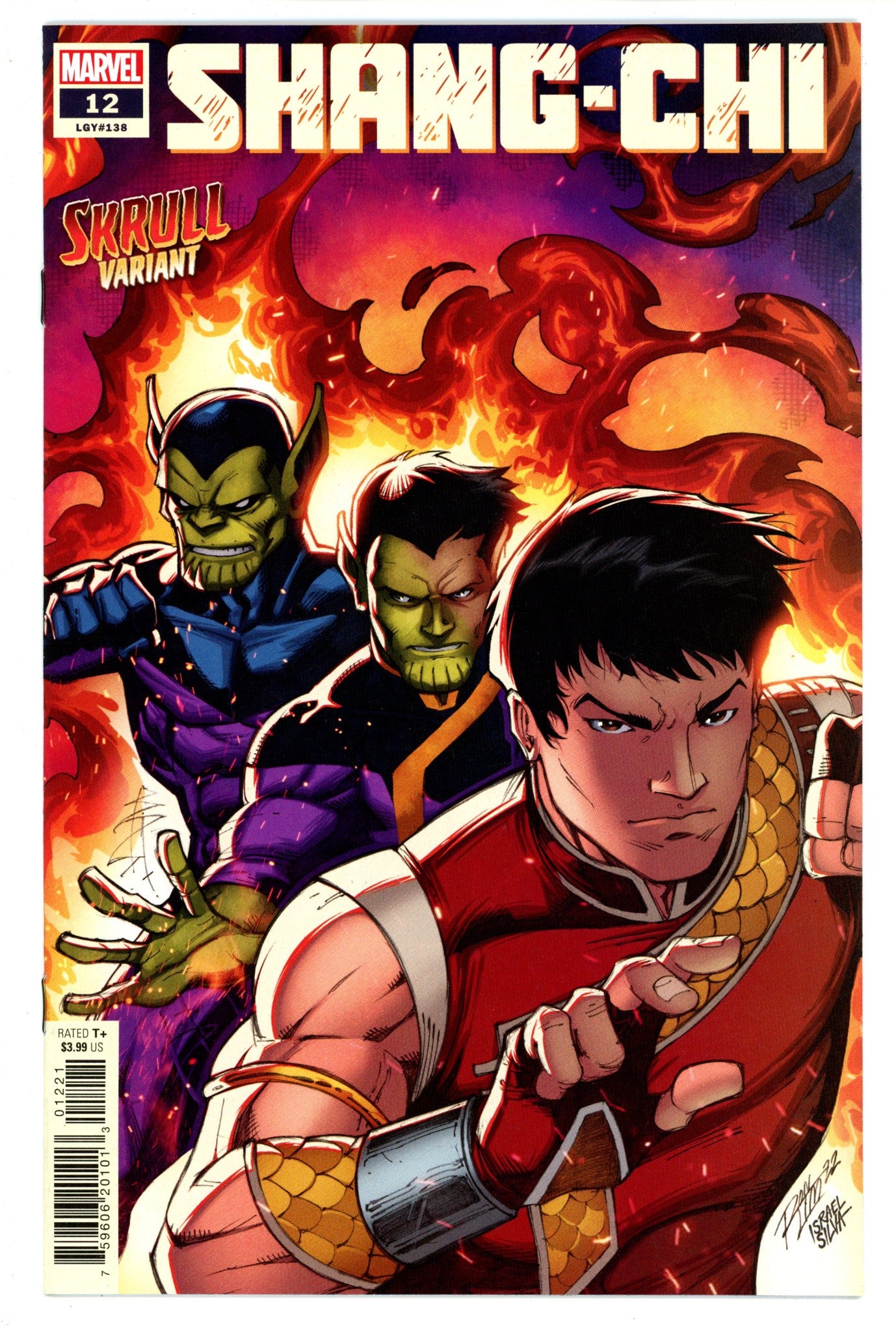 Shang-Chi Vol 2 12 (138) High Grade (2022) Lim Variant 