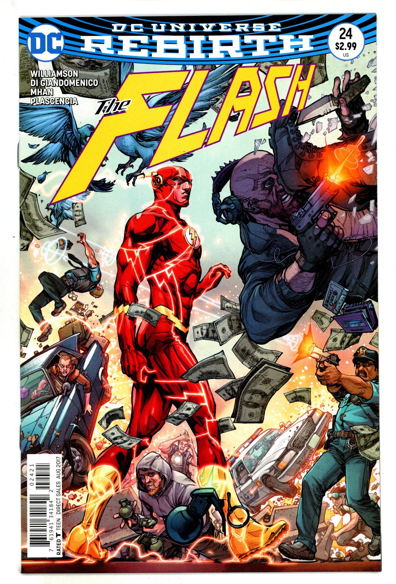 The Flash Vol 5 24 High Grade (2017) Porter Variant 