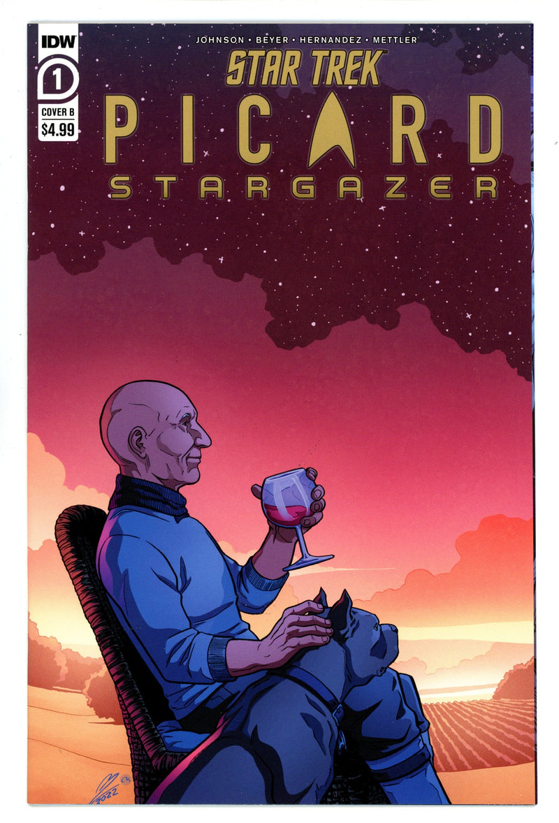 Star Trek: Picard - Stargazer 1 Mid Grade (2022) Levens Variant