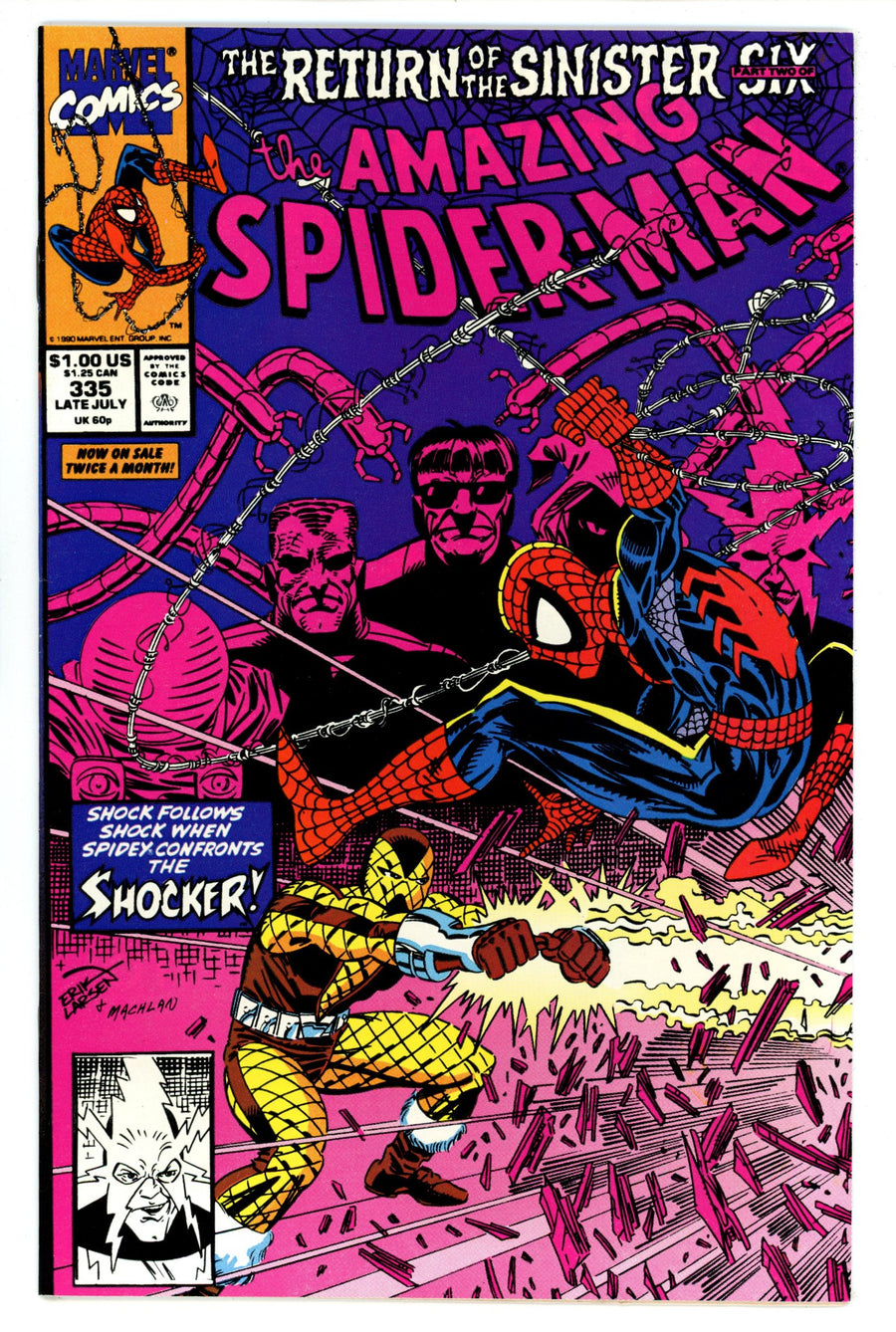 The Amazing Spider-Man Vol 1 335 VF- (7.5) (1990) 