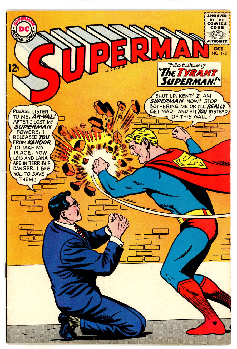 Superman Vol 1 172 FN+ (6.5) (1964) 