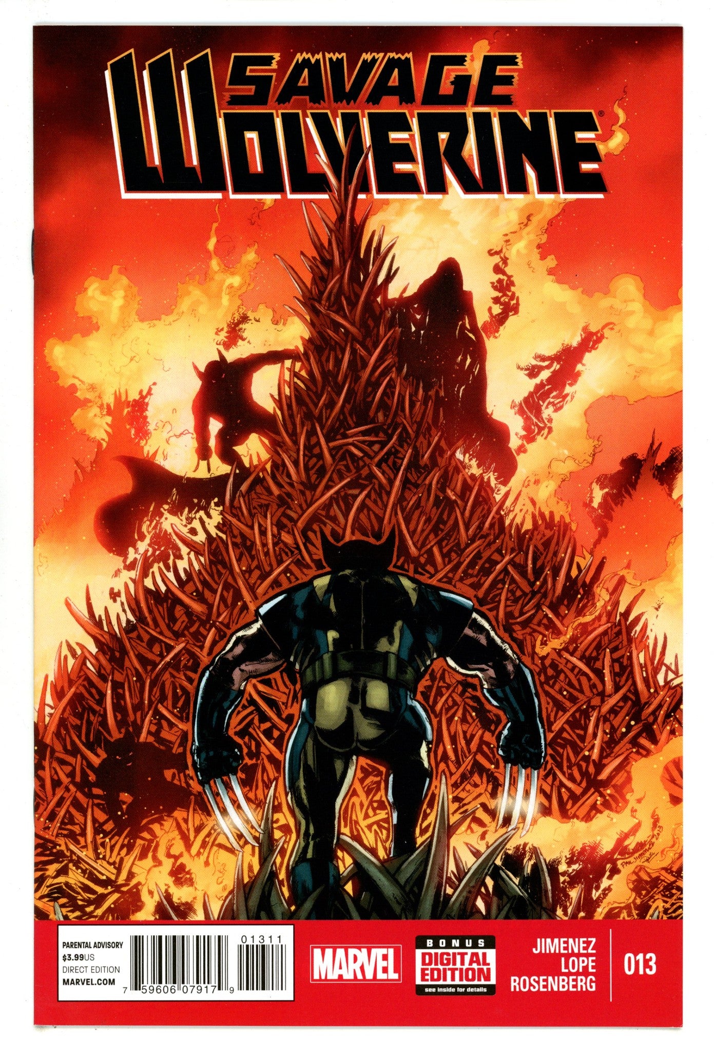Savage Wolverine 13 High Grade (2014) 
