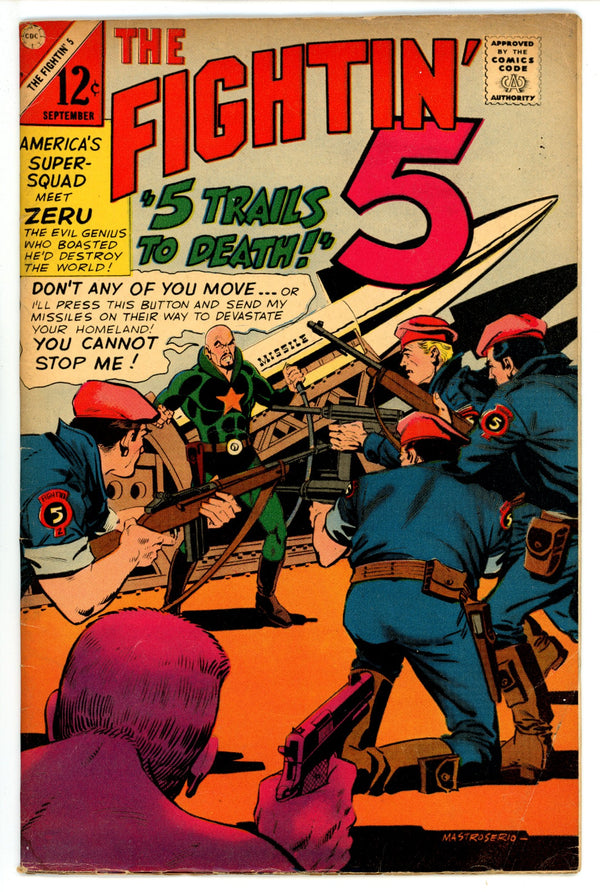Fightin' Five 39 VG (4.0) (1966)