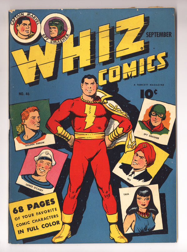 Whiz Comics 46 VF- (7.5) (1943)
