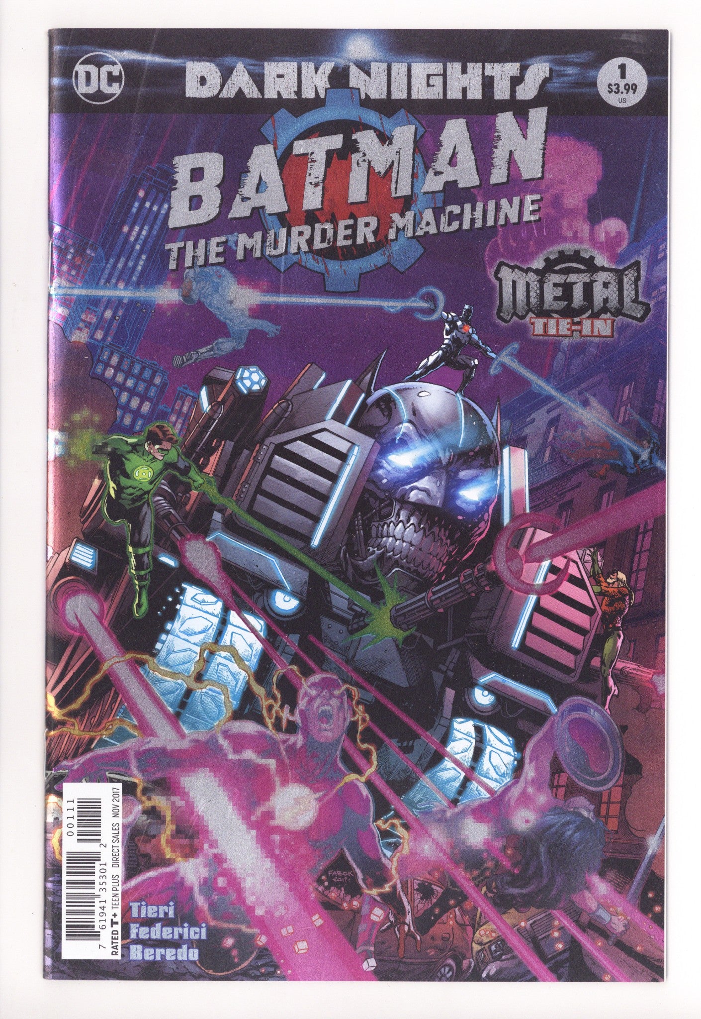 Batman: The Murder Machine 1 High Grade (2017) 