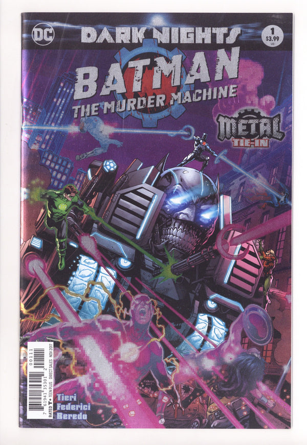 Batman: The Murder Machine 1 High Grade (2017)