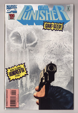 The Punisher Vol 2 100  NM- (9.2)   (1995) Silver Foil   Variant