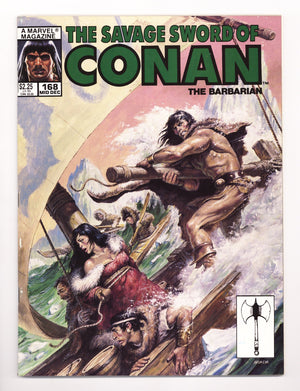 The Savage Sword of Conan Vol 1 168 Mid Grade (1989)