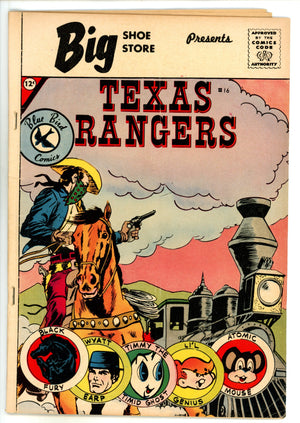 Texas Rangers in Action 16 GD/VG (3.0) (1962)
