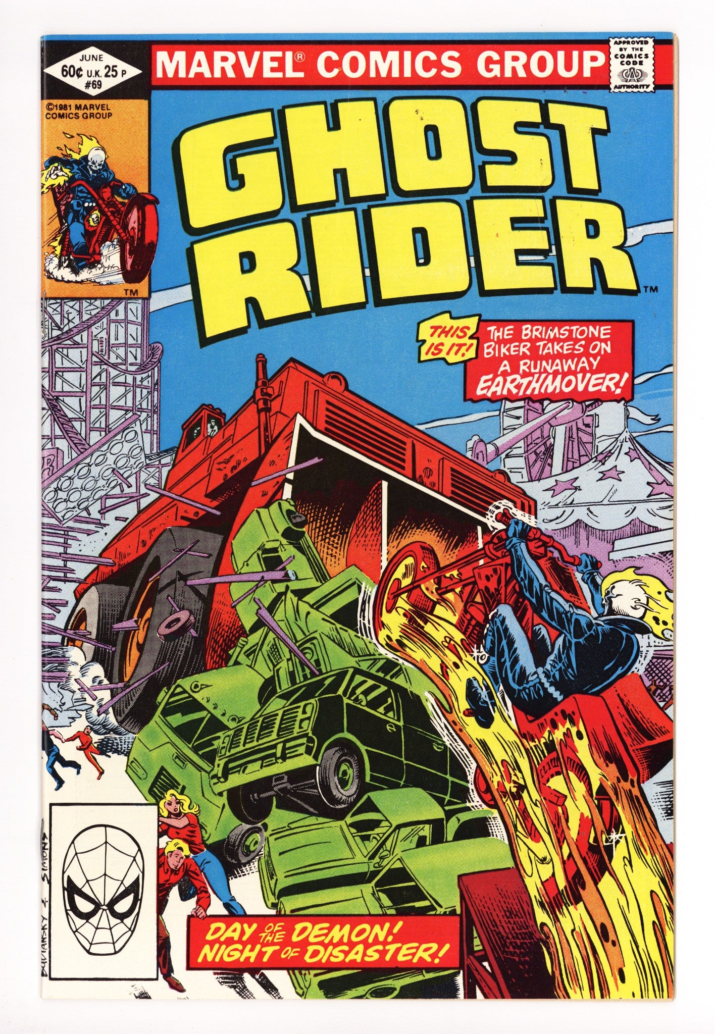 Ghost Rider Vol 1 69 Mid Grade (1982) 
